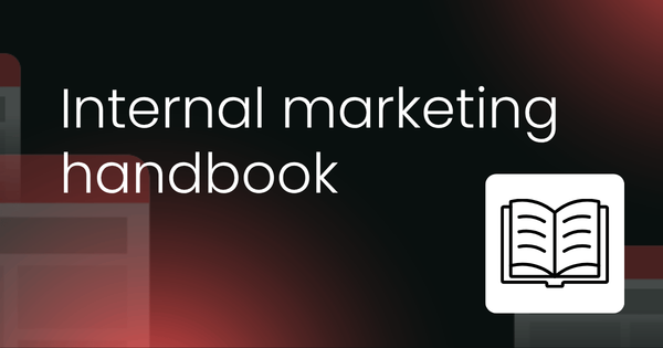 Internal marketing handbook  template